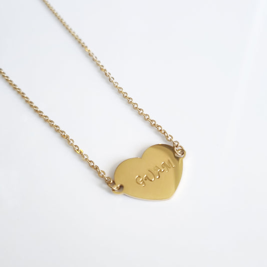 GUAM Heart Necklace