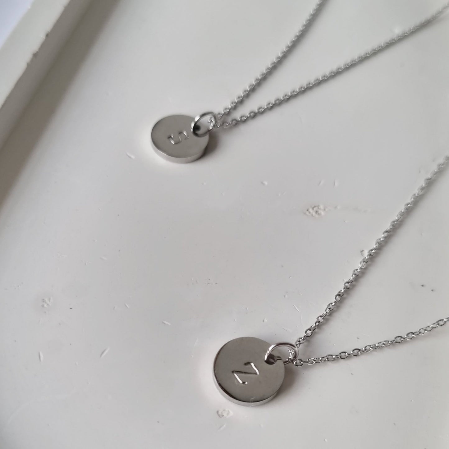 "Julia" Mini Disc Necklace (10mm)