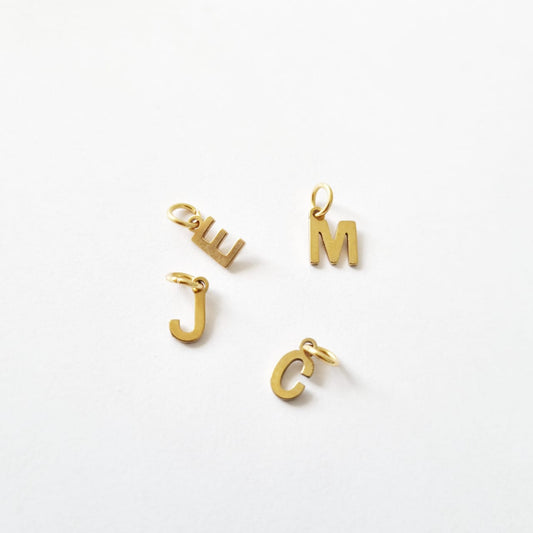 Add a Tiny Letter Charm